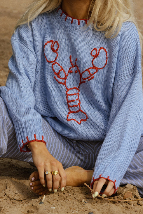 My Oh Maine Sweater // Sky Blue